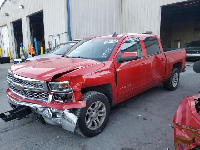 Salvage cars for sale from Copart Savannah, GA: 2015 Chevrolet Silverado K1500 LT