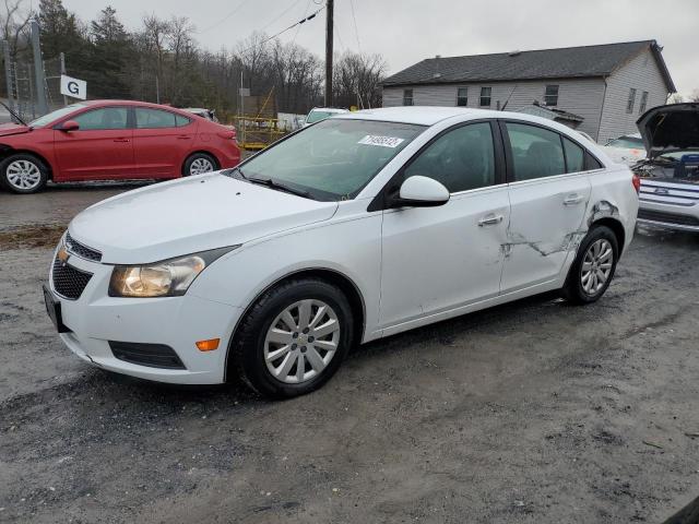 Salvage cars for sale from Copart York Haven, PA: 2011 Chevrolet Cruze LT