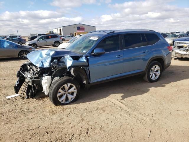 Salvage cars for sale from Copart Amarillo, TX: 2019 Volkswagen Atlas S