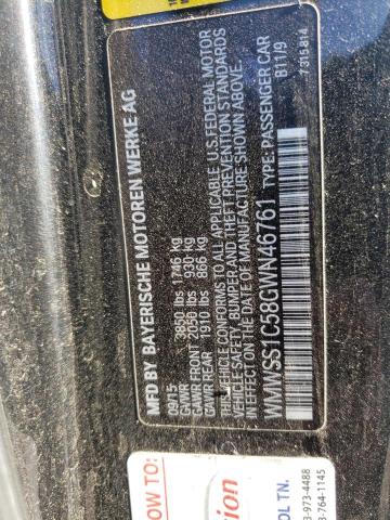 WMWSS1C58GWN46761 Mini Cooper