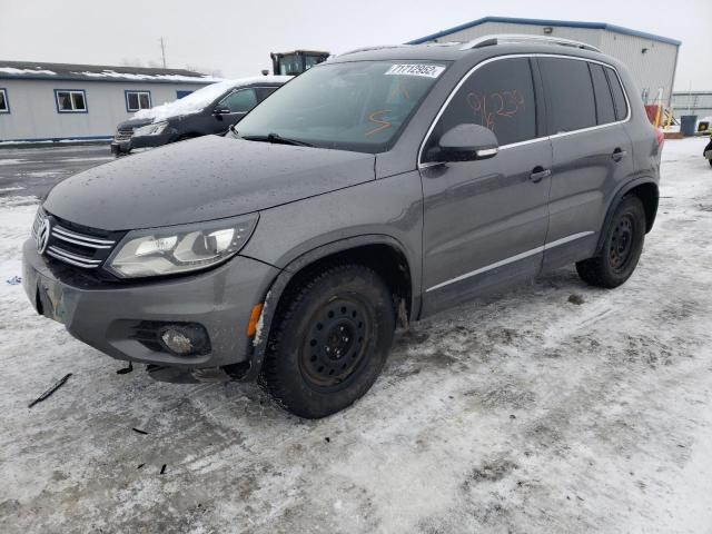Salvage cars for sale from Copart Airway Heights, WA: 2012 Volkswagen Tiguan S