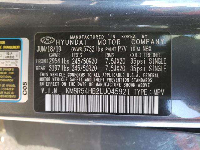 2020 HYUNDAI PALISADE L - KM8R54HE2LU045921