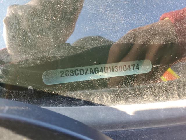 2016 DODGE CHALLENGER - 2C3CDZAG4GH300474