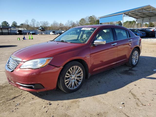 Salvage cars for sale from Copart Florence, MS: 2013 Chrysler 200 Limited