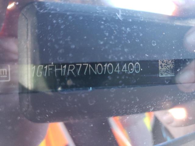 2022 CHEVROLET CAMARO SS - 1G1FH1R77N0104400