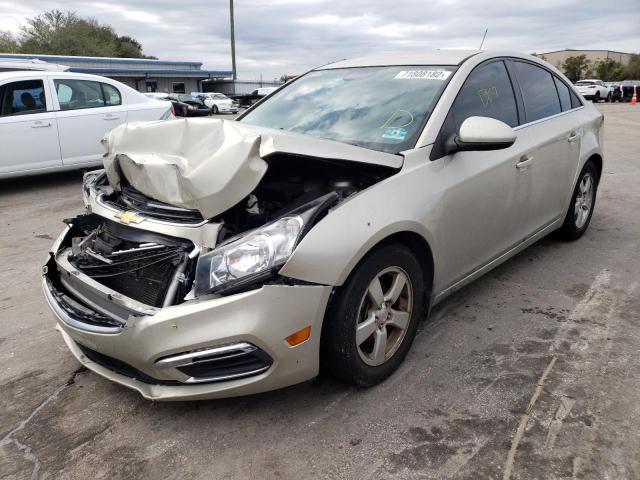 Salvage cars for sale from Copart Orlando, FL: 2015 Chevrolet Cruze LT