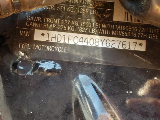 2008 HARLEY-DAVIDSON FLHTCUI 10 - 1HD1FC4408Y627617