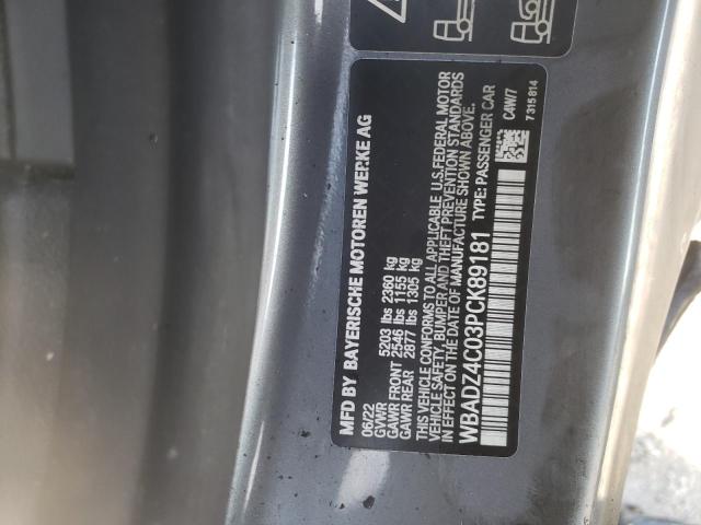 2023 BMW 840XI - WBADZ4C03PCK89181