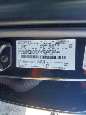 2019 FORD F150 SUPER - 1FTEW1C5XKFB48576