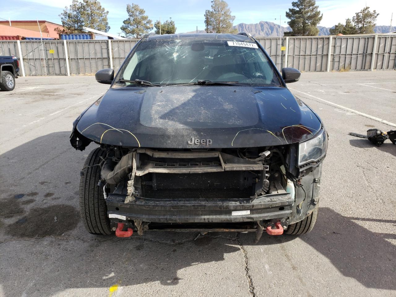 2018 Jeep Compass Trailhawk VIN: 3C4NJDDB7JT207477 Lot: 70109175