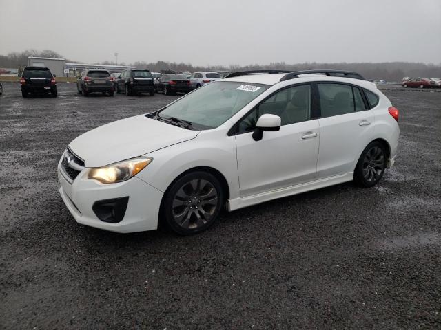 Salvage cars for sale from Copart Assonet, MA: 2012 Subaru Impreza SP