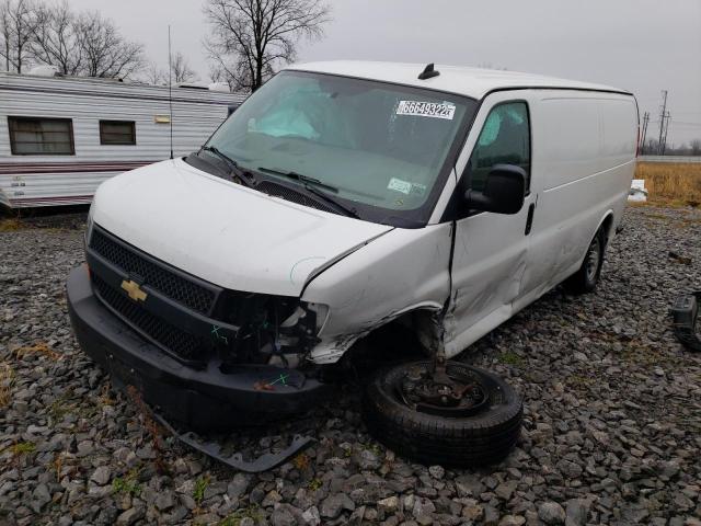 Salvage cars for sale from Copart Angola, NY: 2019 Chevrolet Express G2
