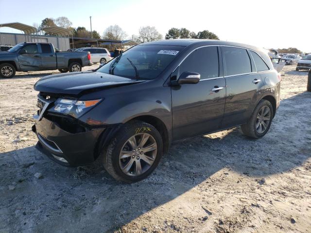 Salvage cars for sale from Copart Loganville, GA: 2011 Acura MDX Advance