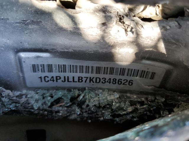 1C4PJLLB7KD348626 Jeep Cherokee Latitude Plus