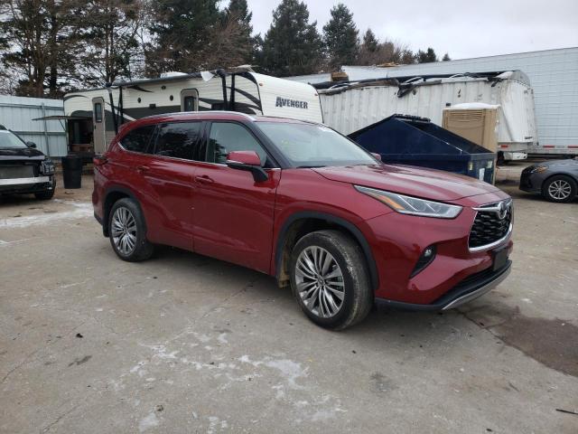5TDFZRBH9NS238358 Toyota Highlander Platinum