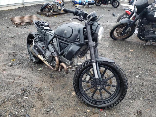 Salvage cars for sale from Copart Hillsborough, NJ: 2017 Ducati Scrambler 800