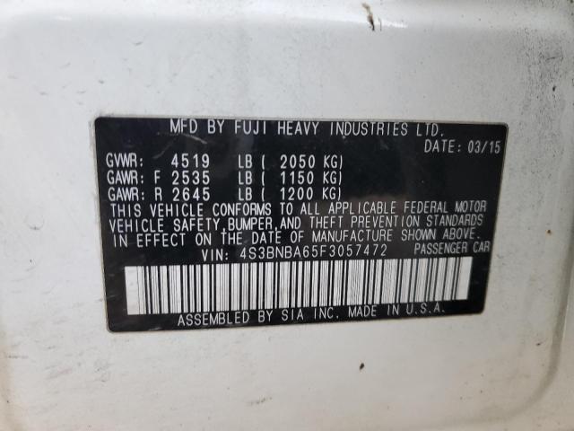 4S3BNBA65F3057472 Subaru Legacy 2.5i