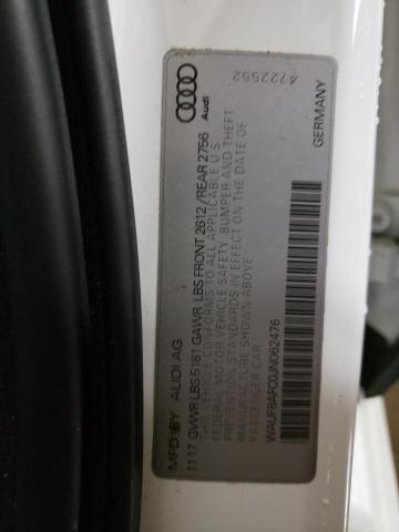 2018 AUDI A6 PREMIUM - WAUF8AFC0JN062476