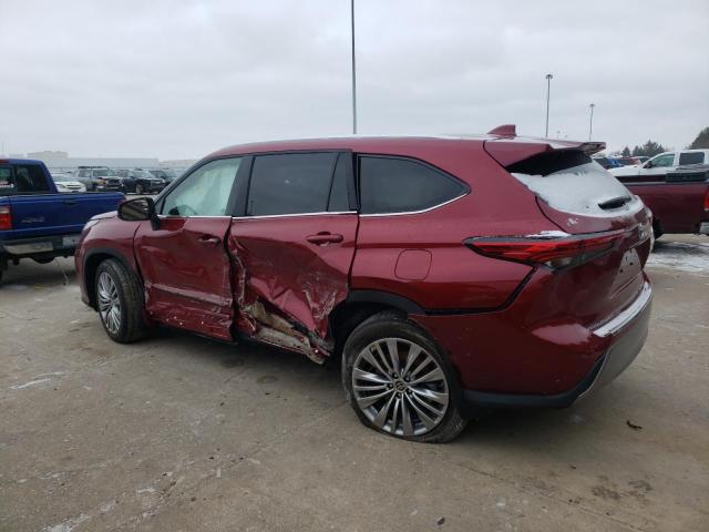 5TDFZRBH9NS238358 Toyota Highlander Platinum