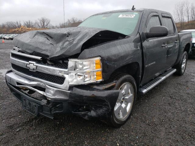 Salvage trucks for sale at New Britain, CT auction: 2010 Chevrolet Silverado K1500 LT