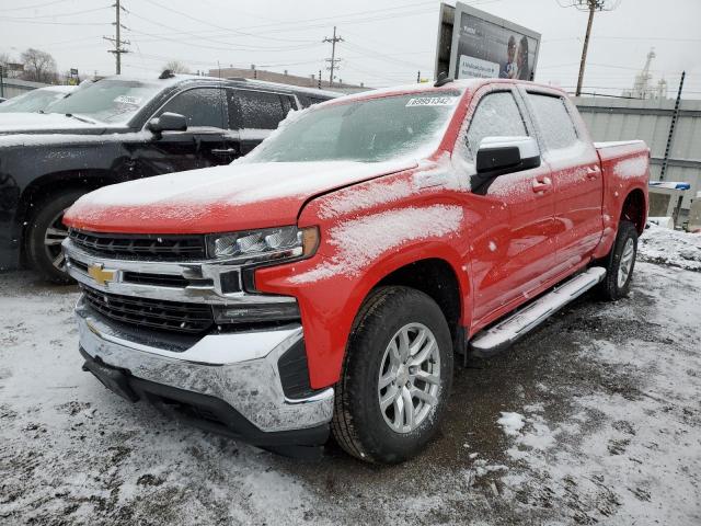 CHEVROLET SILVERADO 2019 red  gas 3GCUYDED7KG201065 photo #1