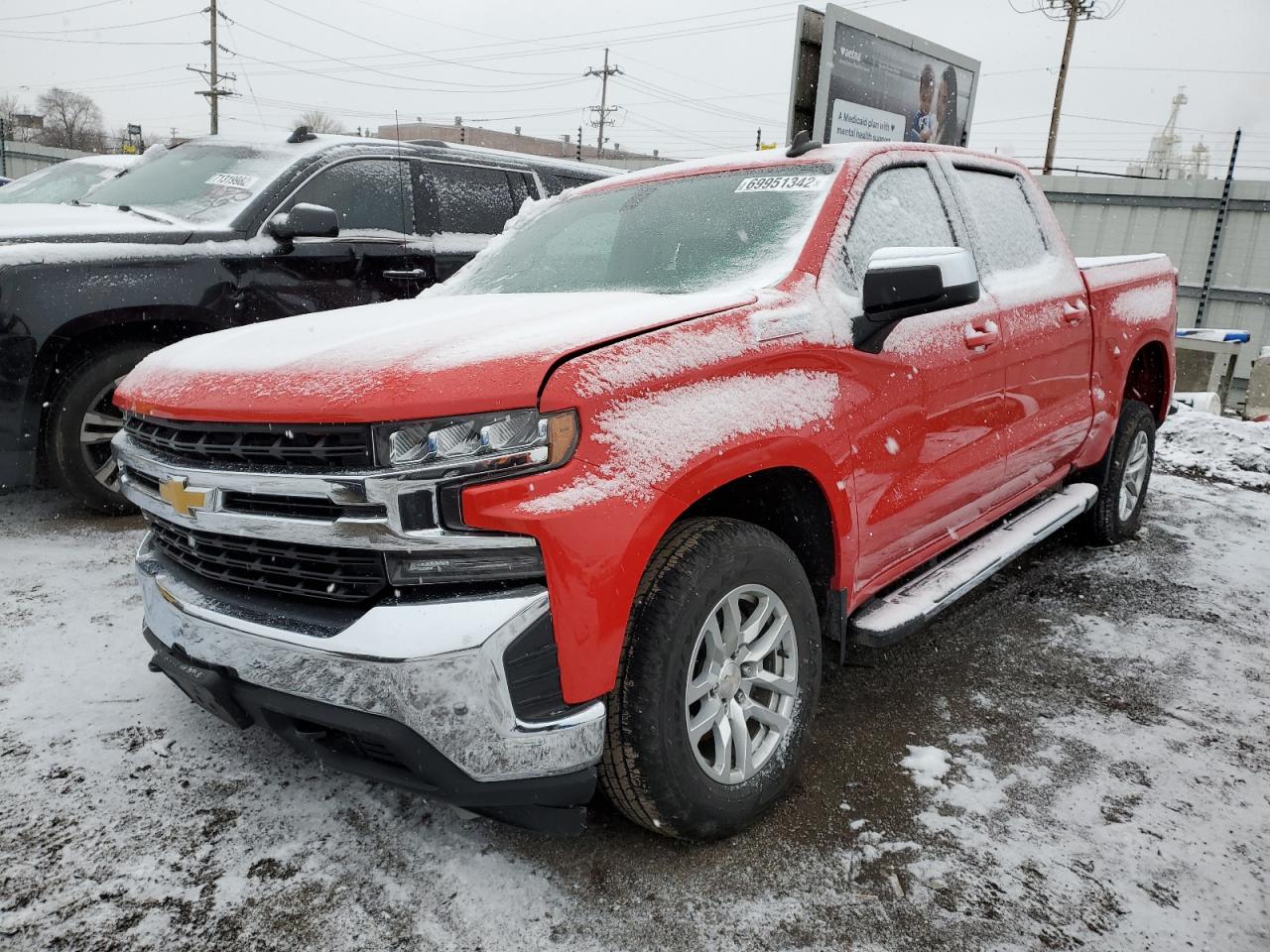 2019 Chevrolet Silverado K1500 Lt VIN: 3GCUYDED7KG201065 Lot: 69951342