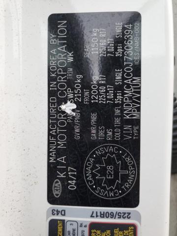 2018 KIA SPORTAGE L - KNDPMCAC0J7306394
