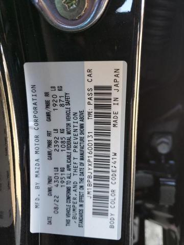 2023 MAZDA 3 - JM1BPBJYXP1600131
