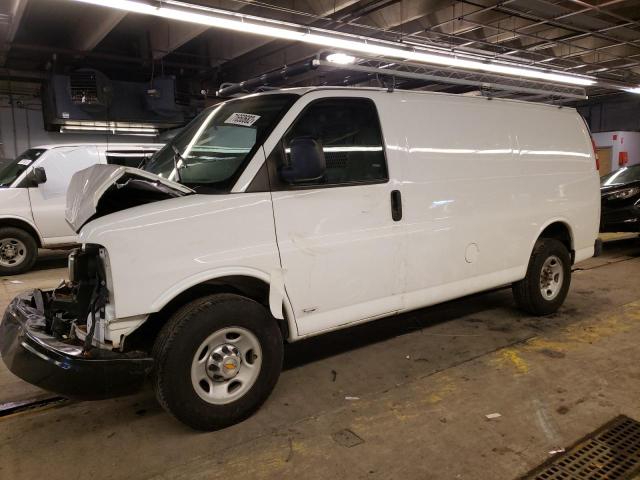 Salvage cars for sale from Copart Wheeling, IL: 2012 Chevrolet Express G2