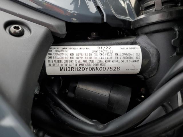 2022 YAMAHA MT-03 MH3RH20Y0NK007528