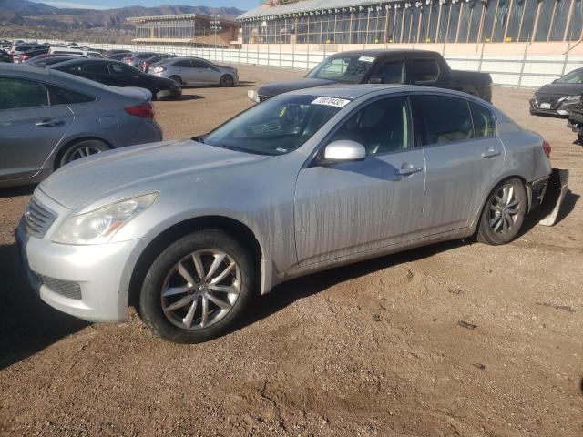 Salvage cars for sale from Copart Colorado Springs, CO: 2008 Infiniti G35