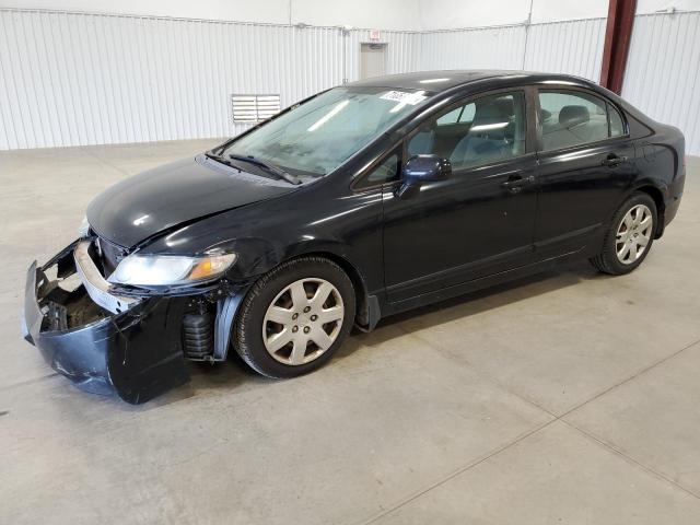 Salvage cars for sale from Copart Concord, NC: 2009 Honda Civic LX