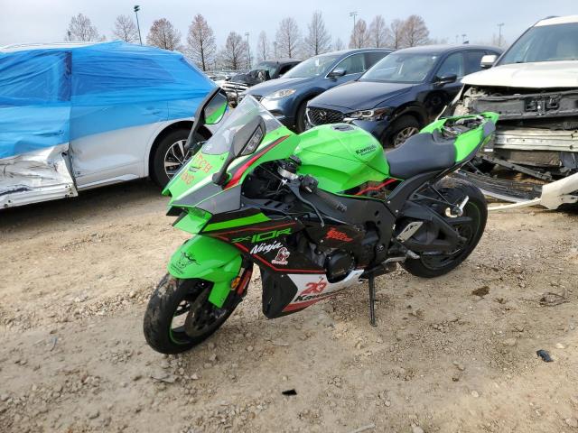 Salvage motorcycles for sale at Bridgeton, MO auction: 2021 Kawasaki ZX1002 M