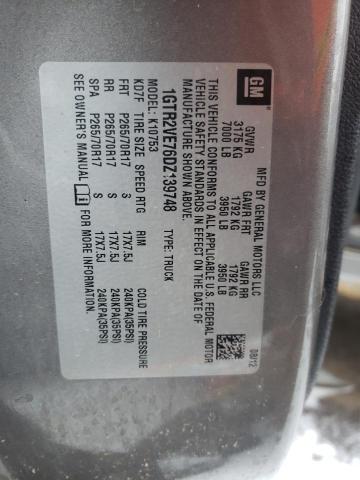 1GTR2VE76DZ139748 GMC Sierra K1500 Sle