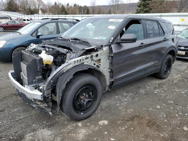 Salvage cars for sale from Copart Grantville, PA: 2020 Ford Explorer P