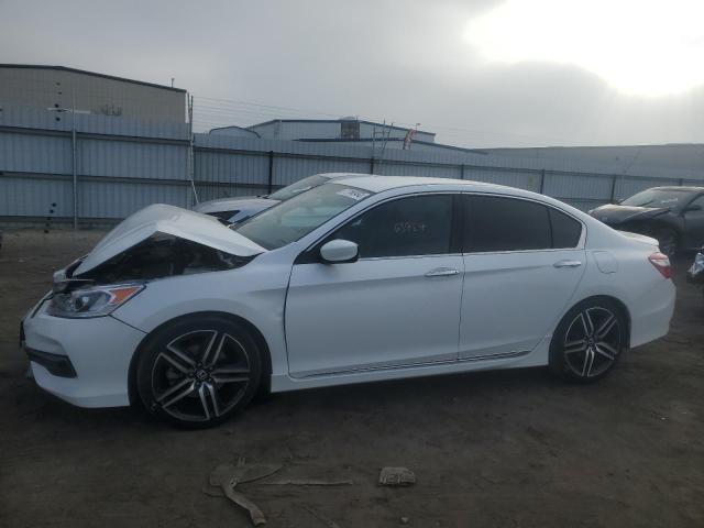 Salvage cars for sale from Copart Bakersfield, CA: 2016 Honda Accord Sport