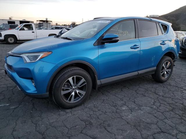 Salvage cars for sale from Copart Colton, CA: 2017 Toyota Rav4 XLE