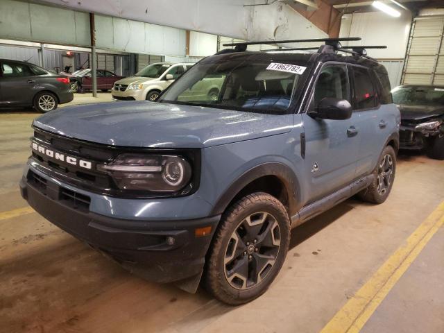 Salvage cars for sale from Copart Mocksville, NC: 2021 Ford Bronco Sport