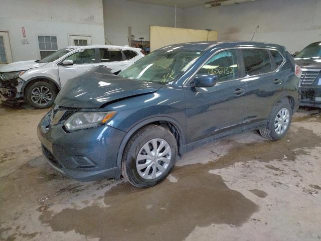 Salvage cars for sale from Copart Davison, MI: 2016 Nissan Rogue S