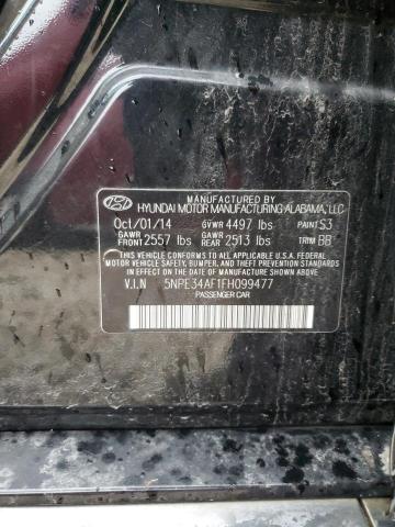 2015 HYUNDAI SONATA SPO - 5NPE34AF1FH099477
