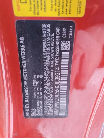 WMWWG9C59K3E39314 Mini Cooper