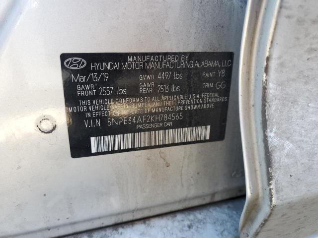 2019 HYUNDAI SONATA LIM - 5NPE34AF2KH784565