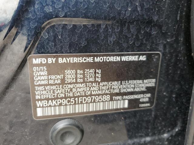 2015 BMW 550 XI - WBAKP9C51FD979588