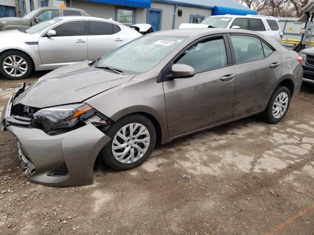 Salvage cars for sale from Copart Wichita, KS: 2019 Toyota Corolla L