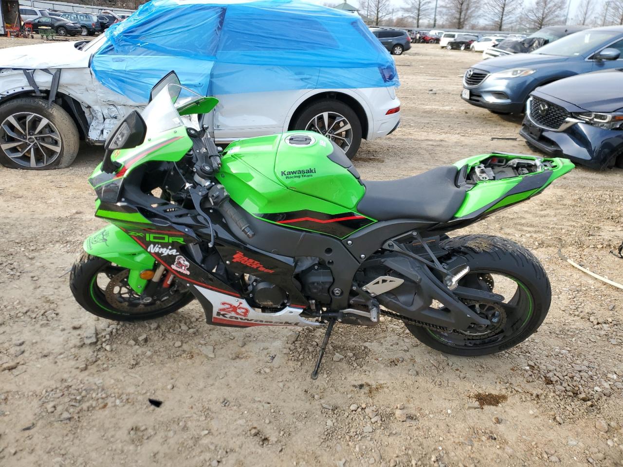 2021 Kawasaki ZX1002 M for sale at Copart Bridgeton, MO. Lot 