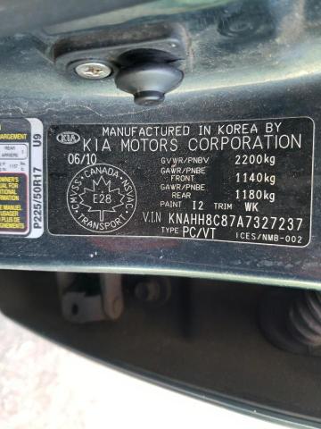 KNAHH8C87A7327237 KIA Rondo Ex