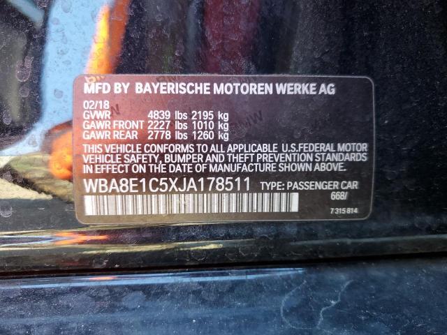 WBA8E1C5XJA178511 BMW 330e