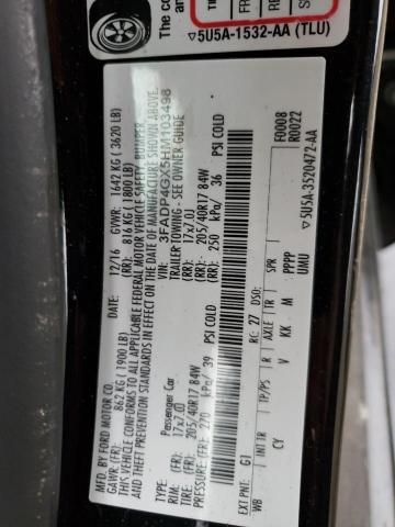 2017 FORD FIESTA ST - 3FADP4GX5HM103498