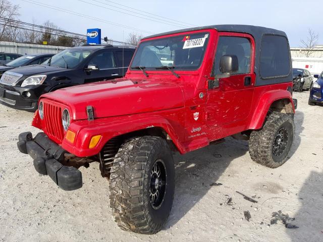 Salvage cars for sale from Copart Walton, KY: 2005 Jeep Wrangler X