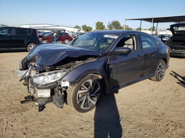 Salvage cars for sale from Copart San Diego, CA: 2016 Honda Civic LX